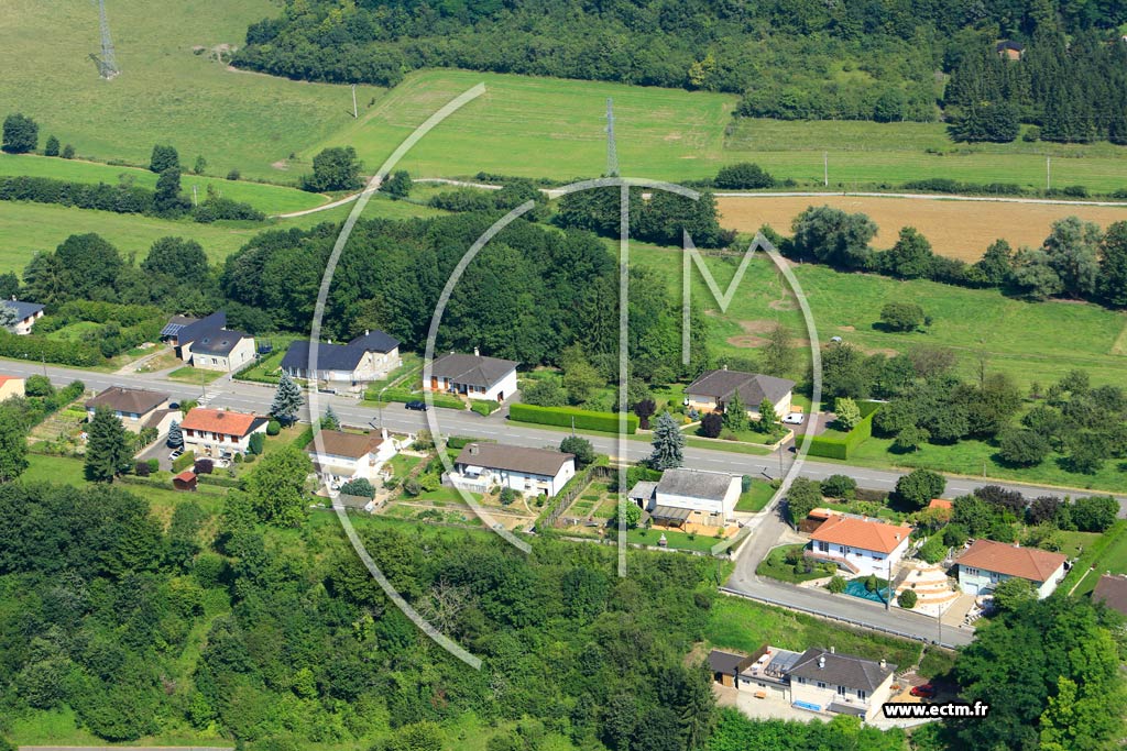 Photo arienne de Kdange-sur-Canner