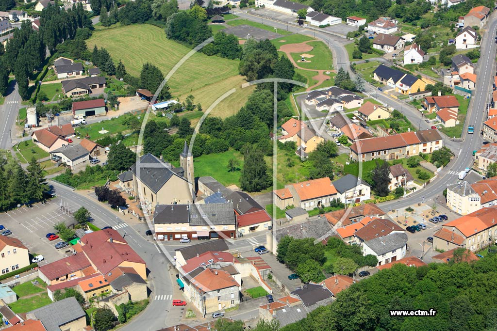 Photo arienne de Kdange-sur-Canner