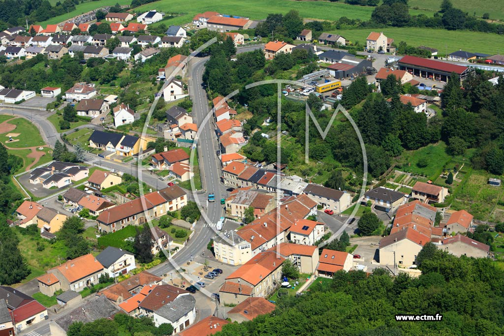 Photo arienne de Kdange-sur-Canner