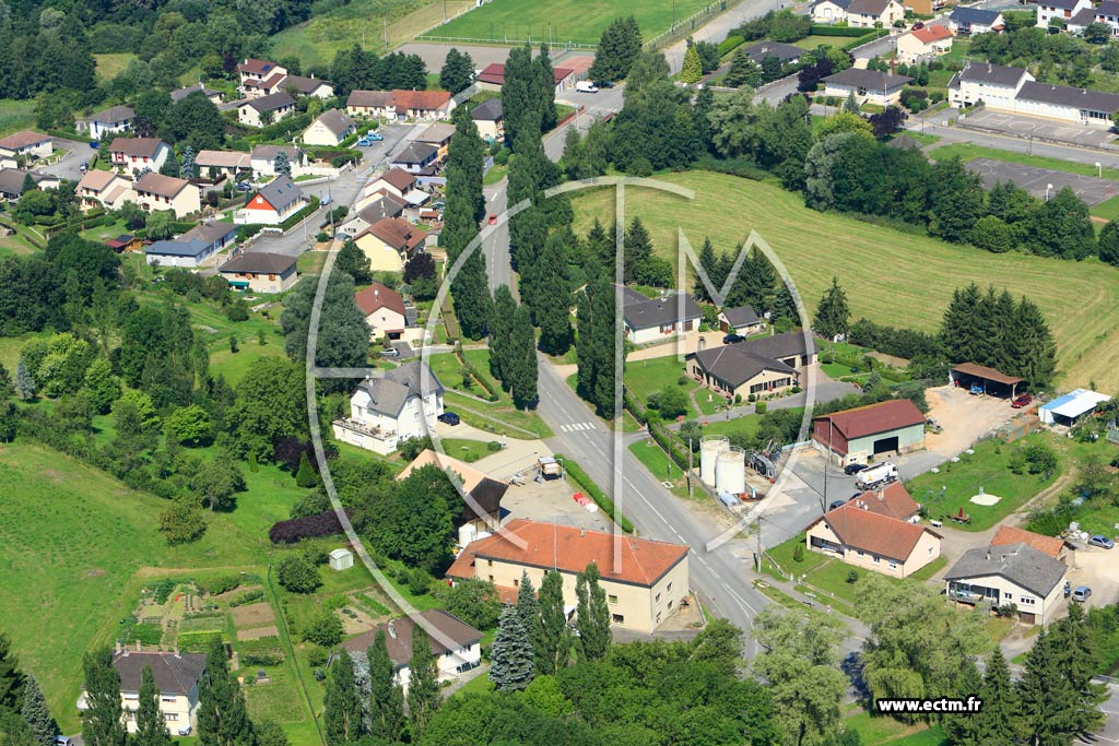Photo arienne de Kdange-sur-Canner