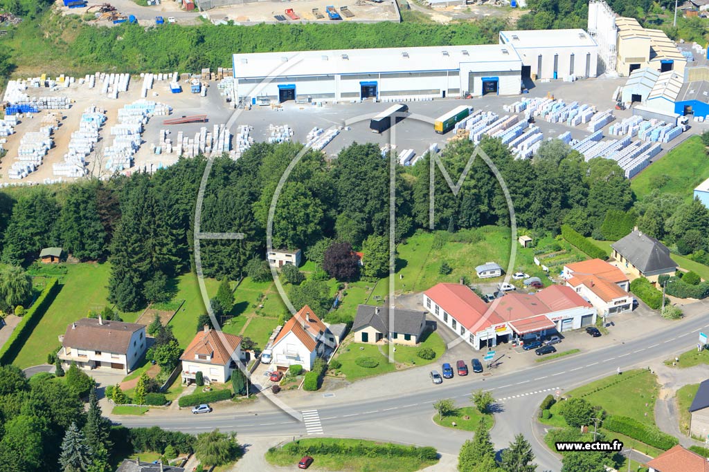 Photo arienne de Kdange-sur-Canner