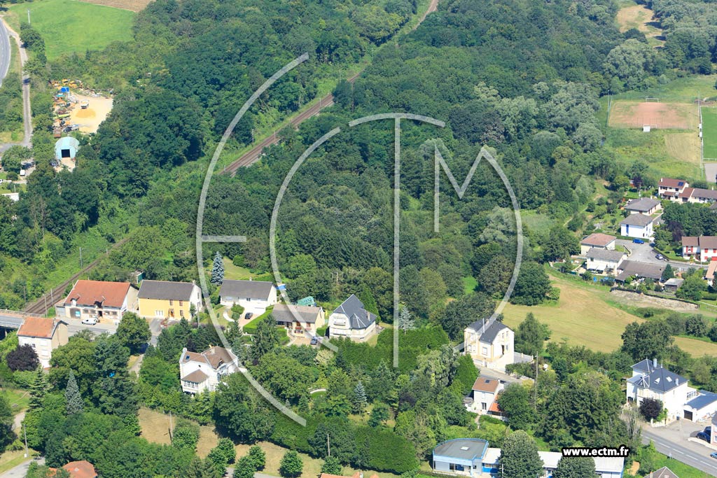 Photo arienne de Kdange-sur-Canner
