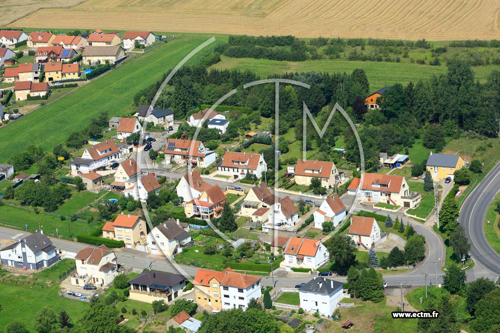 Photo arienne de Kdange-sur-Canner