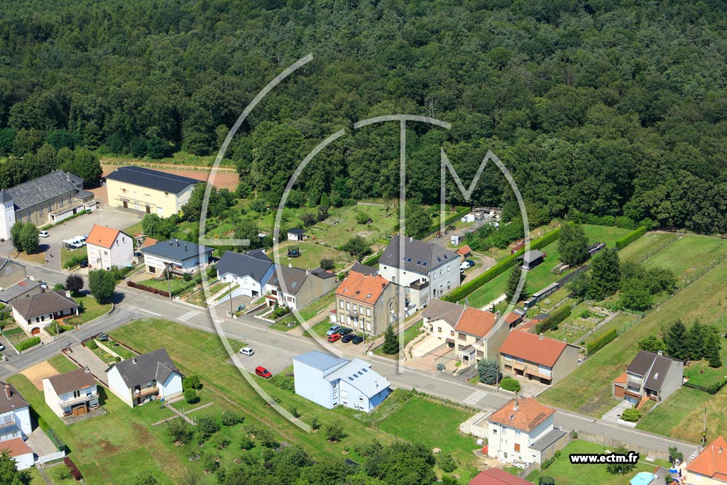 Photo arienne de L'Hopital