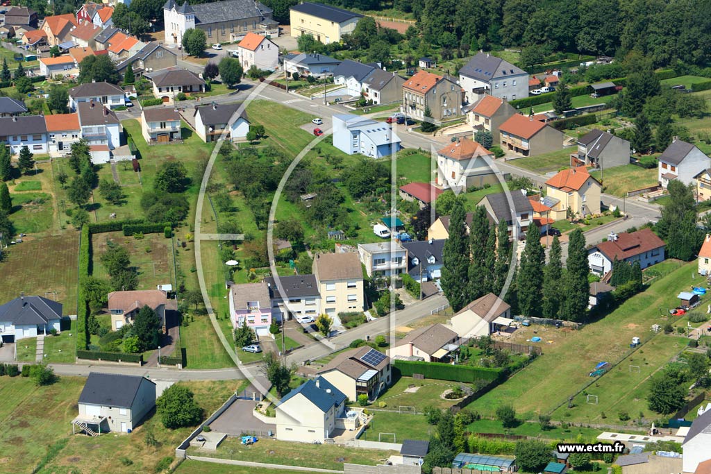 Photo arienne de L'Hopital