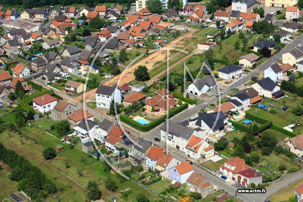 Photo arienne de L'Hopital