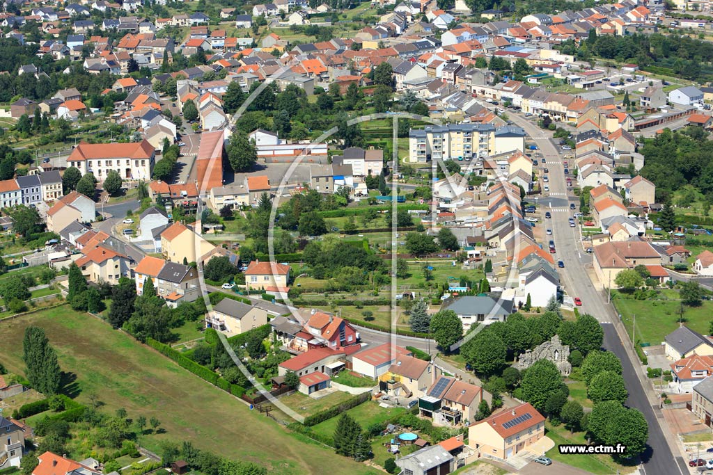 Photo arienne de L'Hopital