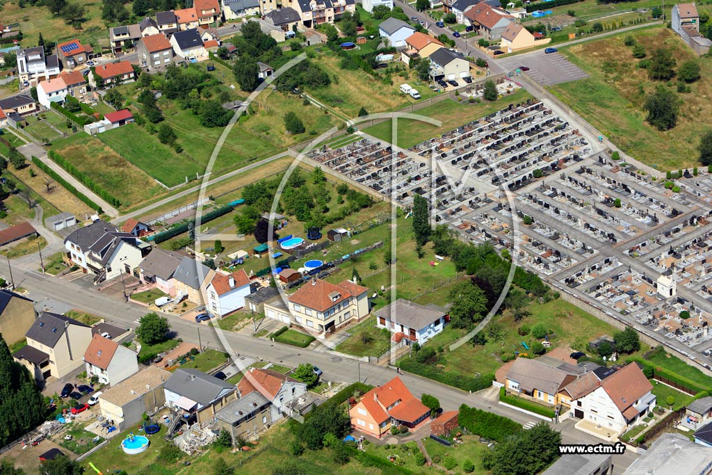Photo arienne de L'Hopital