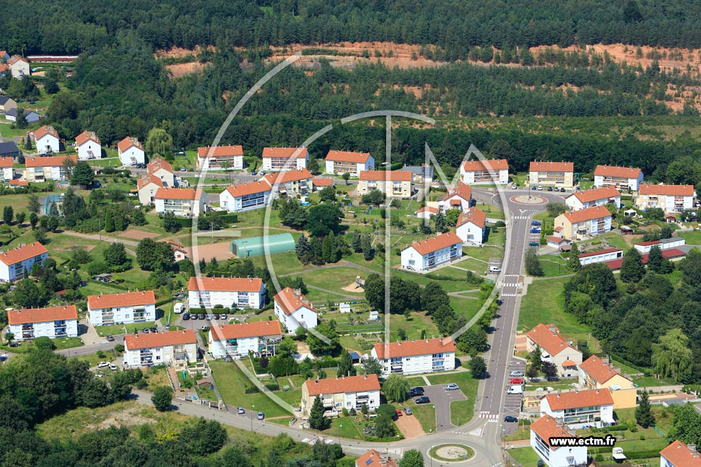 Photo arienne de L'Hopital (Cit La Colline)
