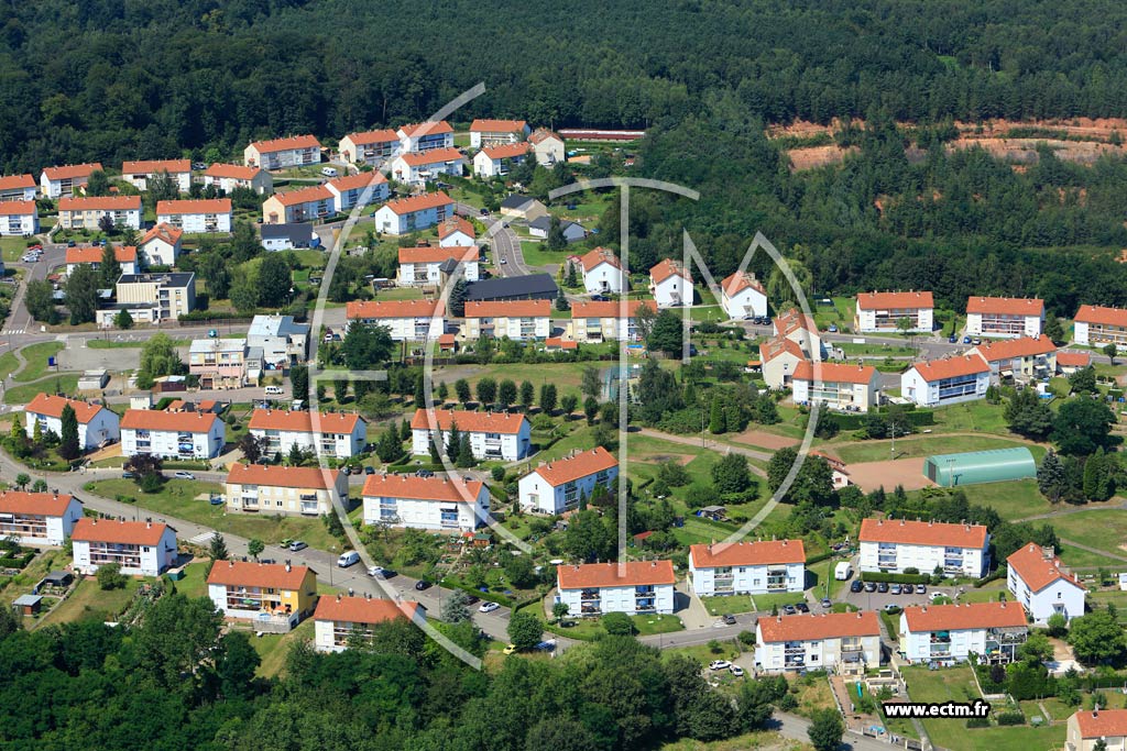Photo arienne de L'Hopital (Cit La Colline)