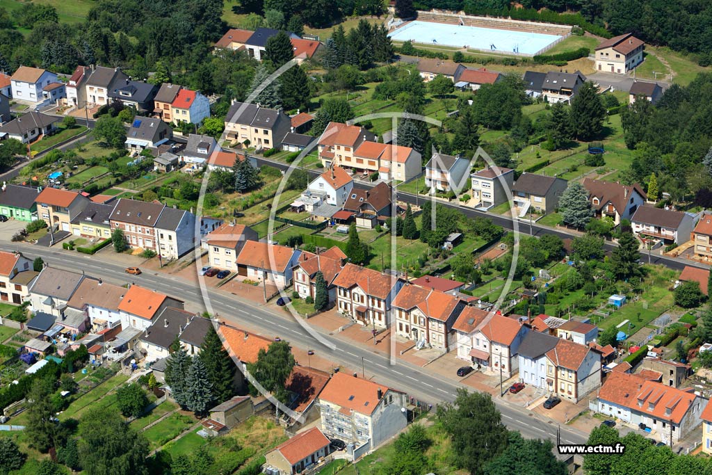 Photo arienne de L'Hopital (Puits Neuf)