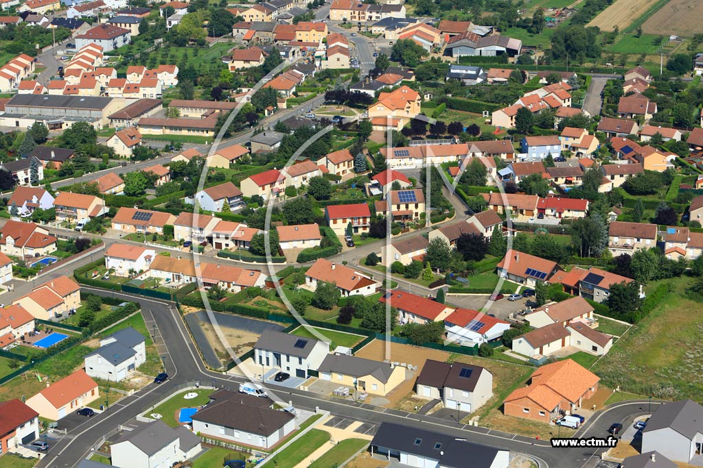 Photo arienne de Rurange-ls-Thionville