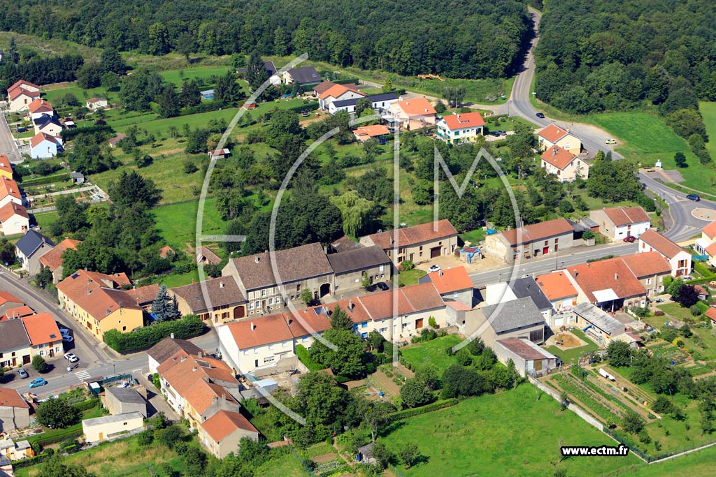 Photo arienne de Rurange-ls-Thionville