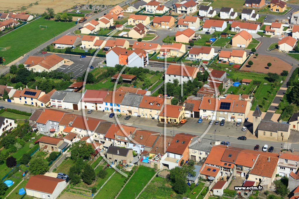 Photo arienne de Rurange-ls-Thionville (Montrequienne)