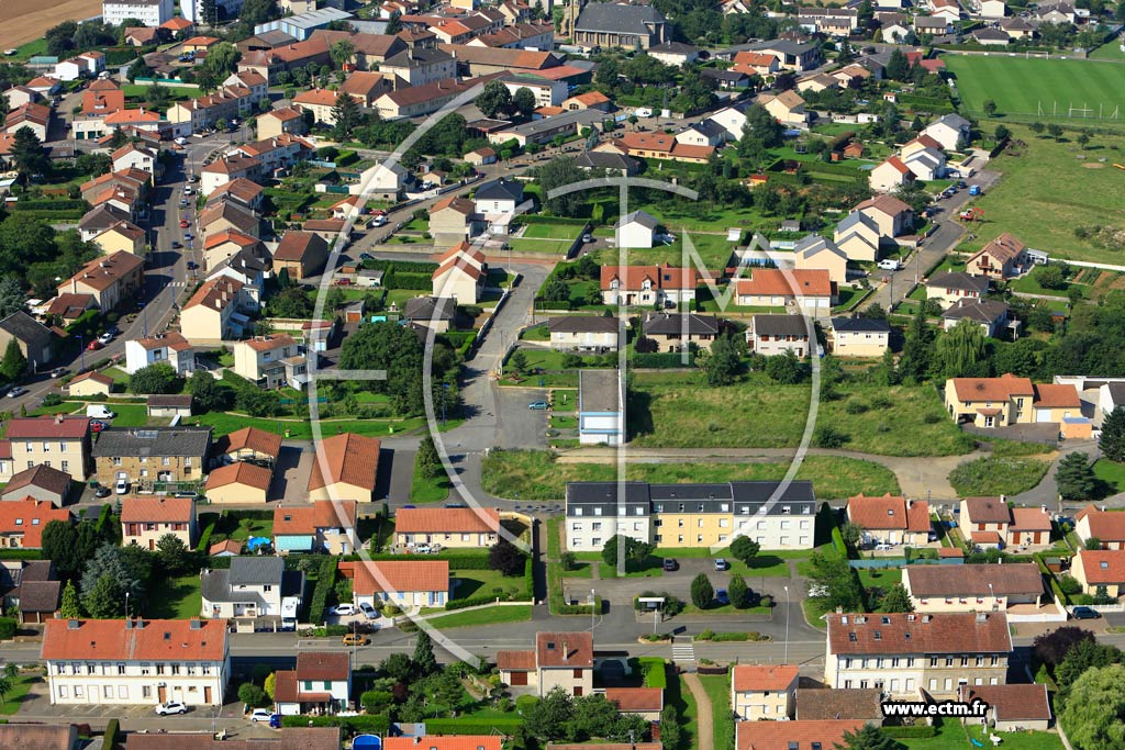 Photo arienne de Amanvillers
