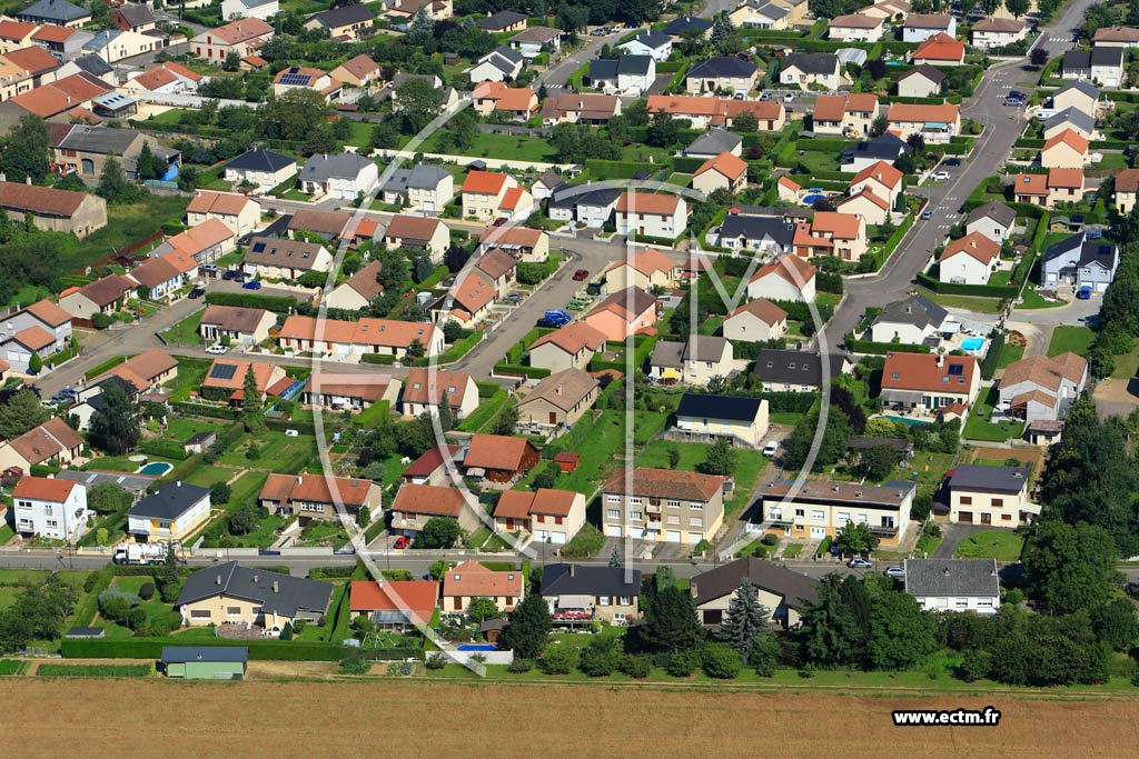 Photo arienne de Amnville (Malancourt La Montagne)