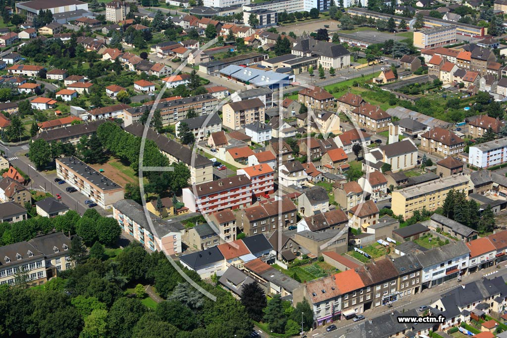 Photo arienne de Amnville