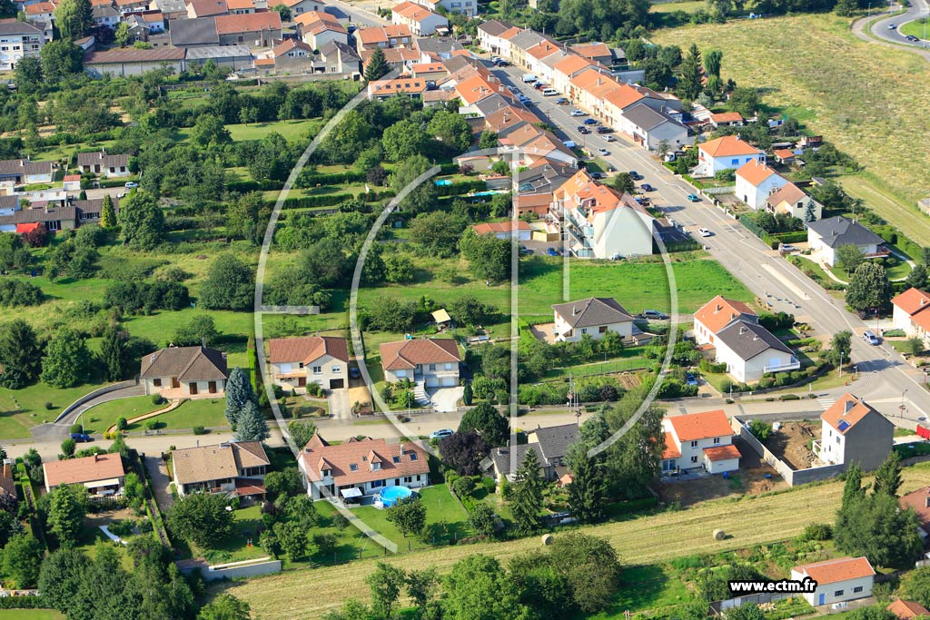 Photo arienne de Ay-sur-Moselle