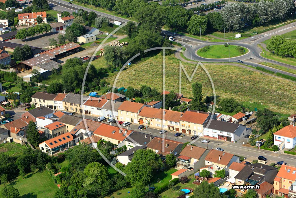 Photo arienne de Ay-sur-Moselle
