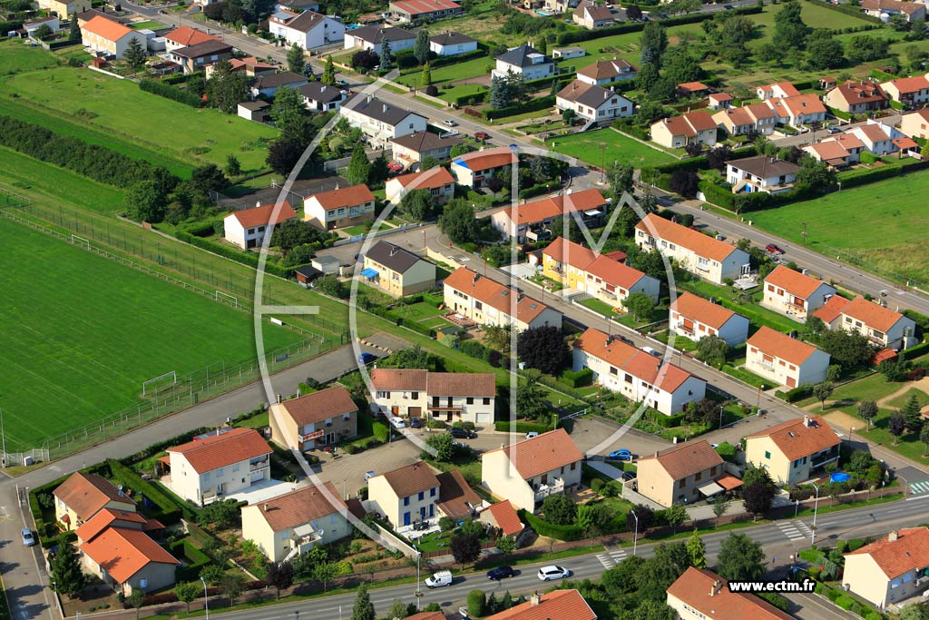Photo arienne de Ay-sur-Moselle