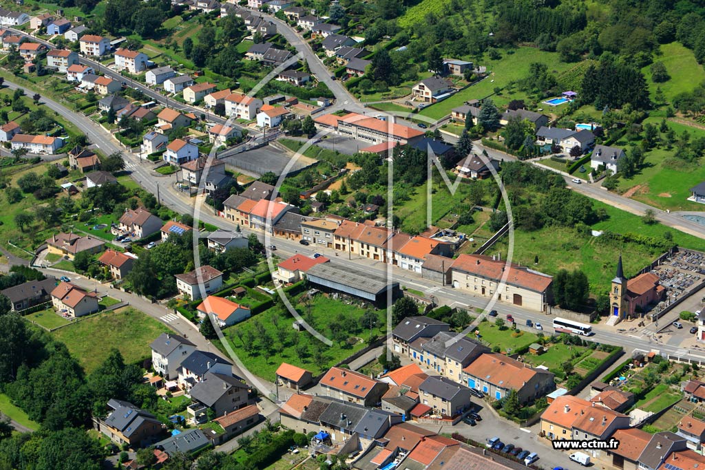 Photo arienne de Bronvaux