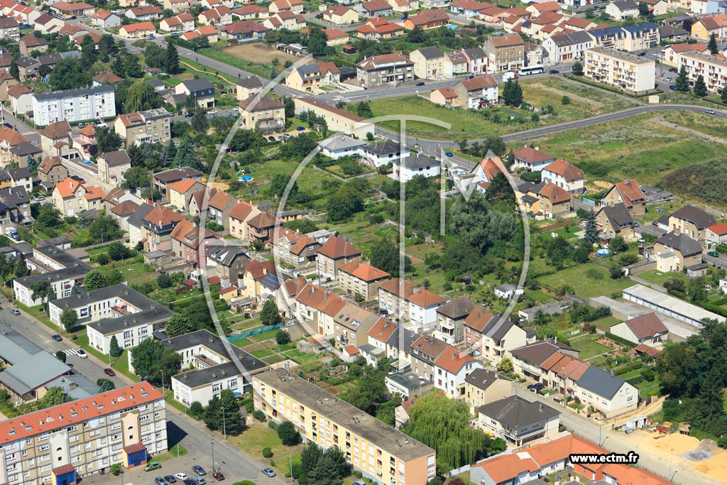 Photo arienne de Hagondange
