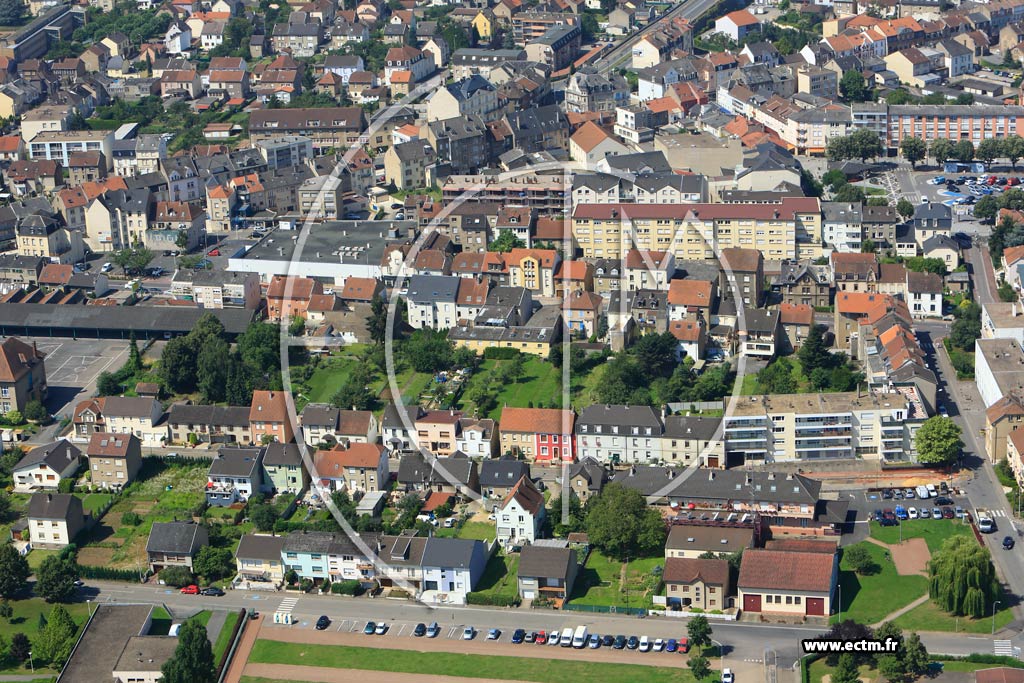 Photo arienne de Hagondange