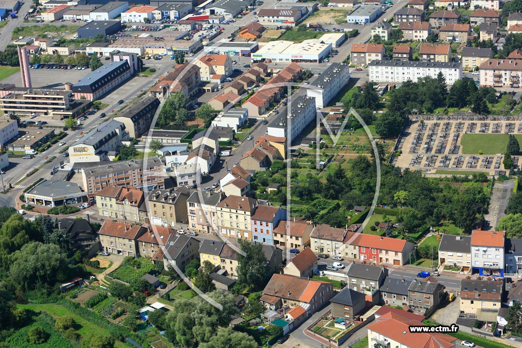 Photo arienne de Hagondange