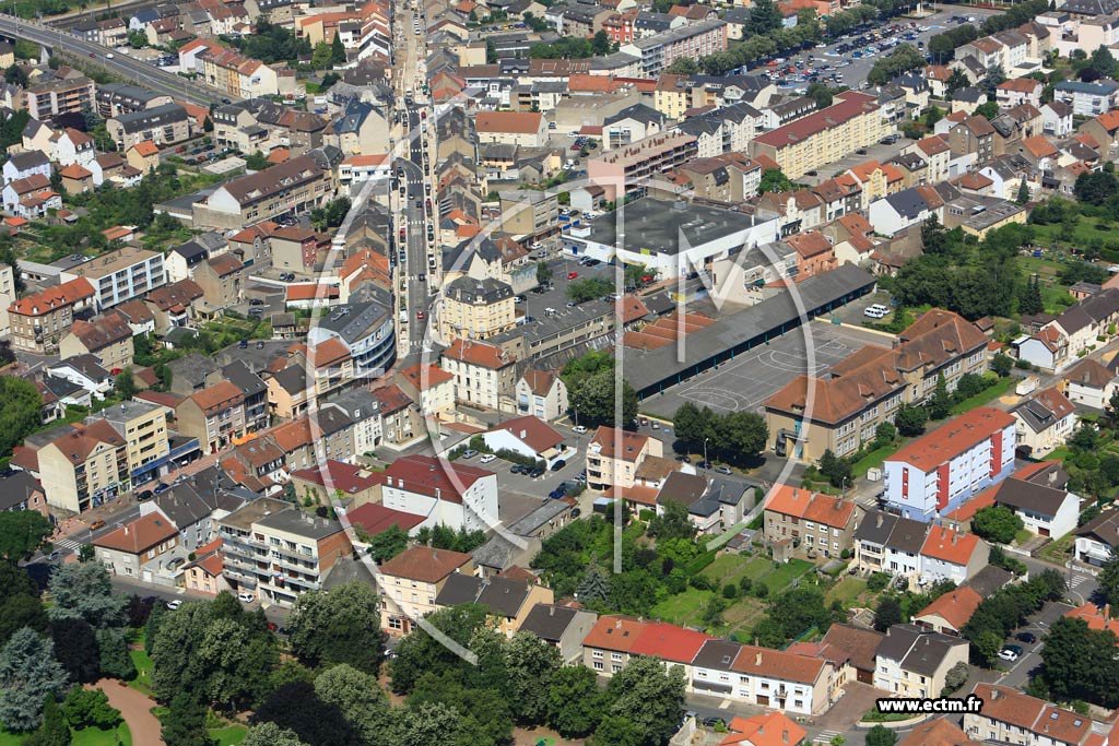 Photo arienne de Hagondange