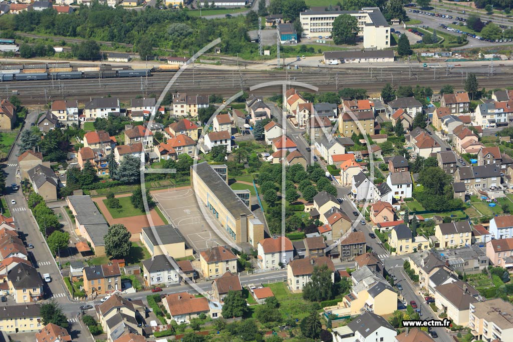 Photo arienne de Hagondange
