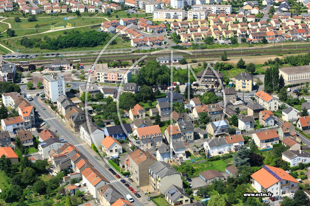 Photo arienne de Maizires-ls-Metz
