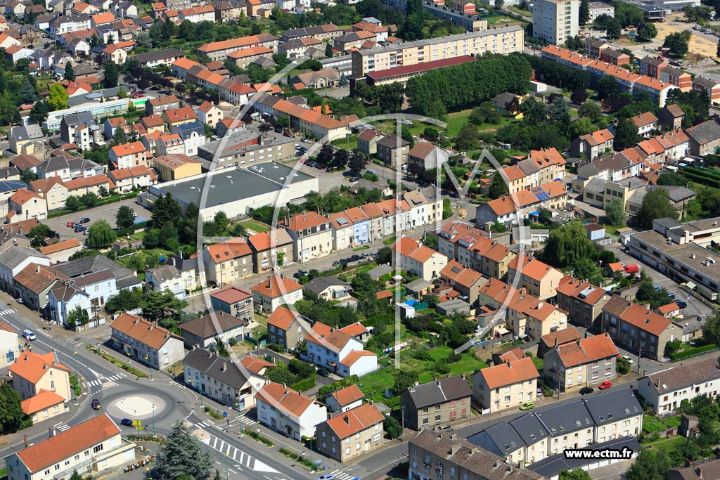 Photo arienne de Maizires-ls-Metz