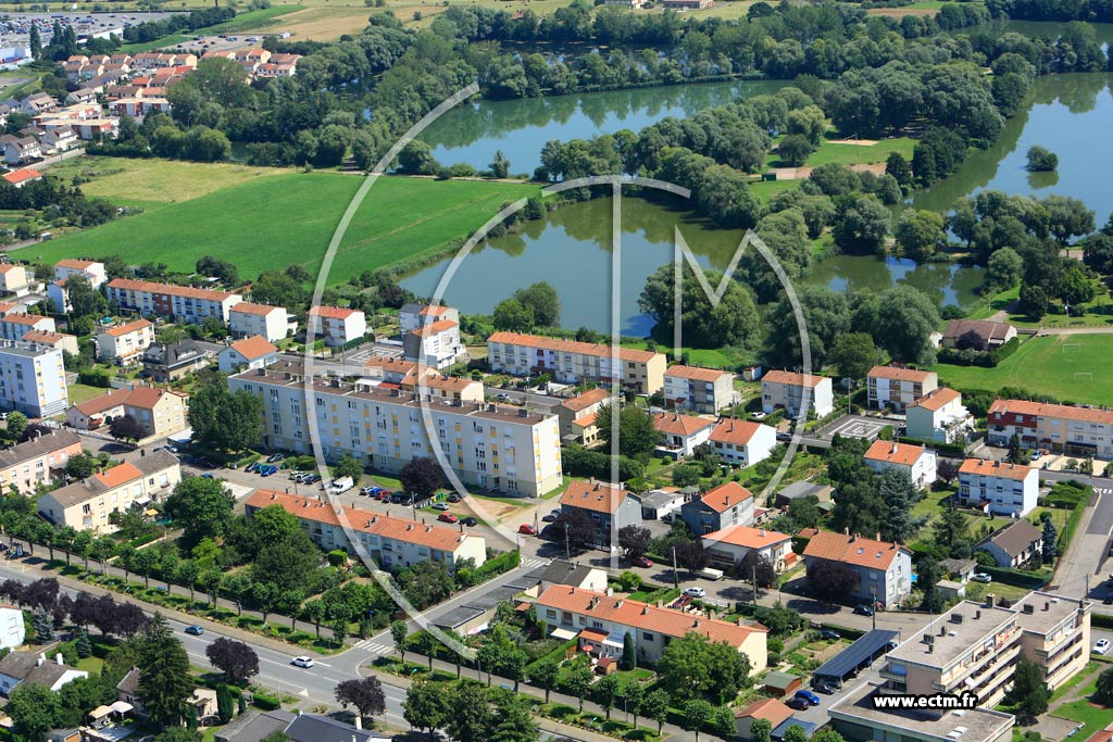 Photo arienne de Maizires-ls-Metz