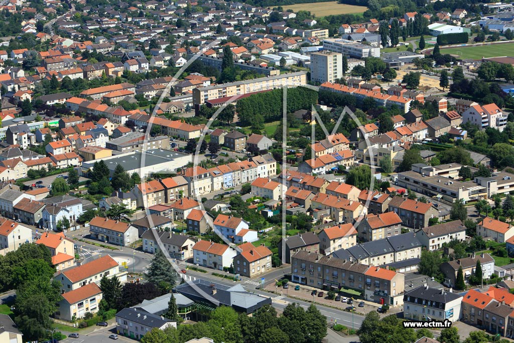 Photo arienne de Maizires-ls-Metz