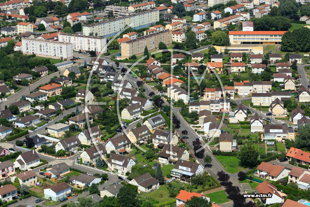 Photo arienne de Maizires-ls-Metz (La Falouche)