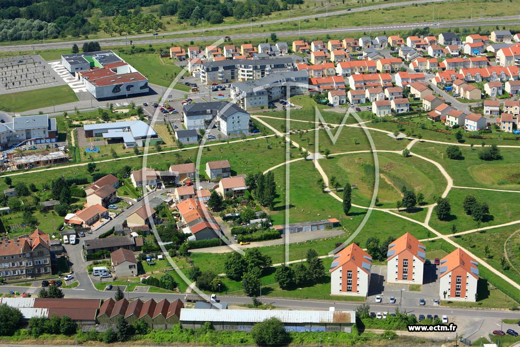Photo arienne de Maizires-ls-Metz (La Robinette)