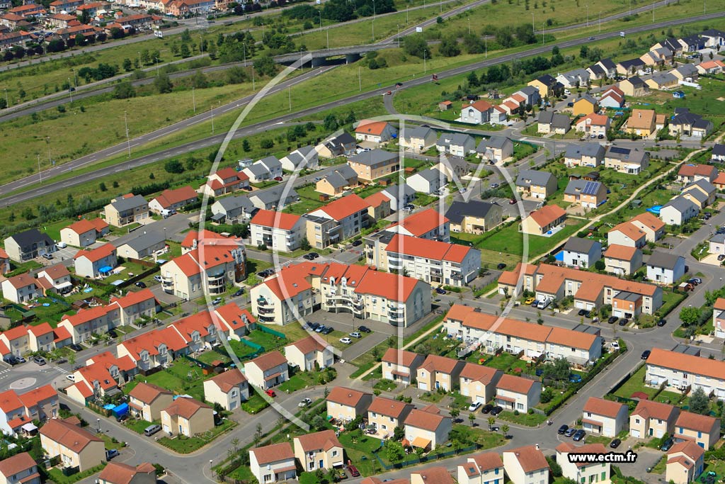 Photo arienne de Maizires-ls-Metz (La Robinette)