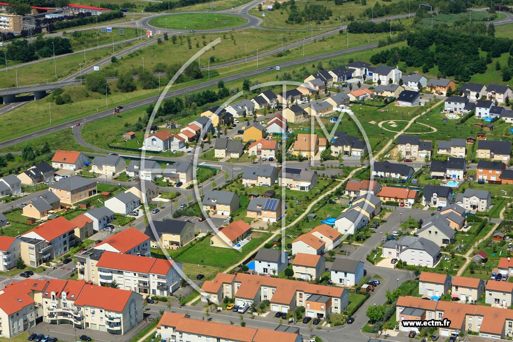 Photo arienne de Maizires-ls-Metz (La Robinette)