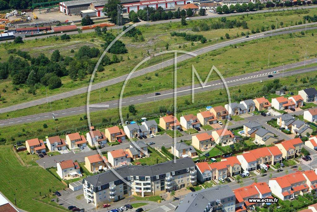Photo arienne de Maizires-ls-Metz (La Robinette)