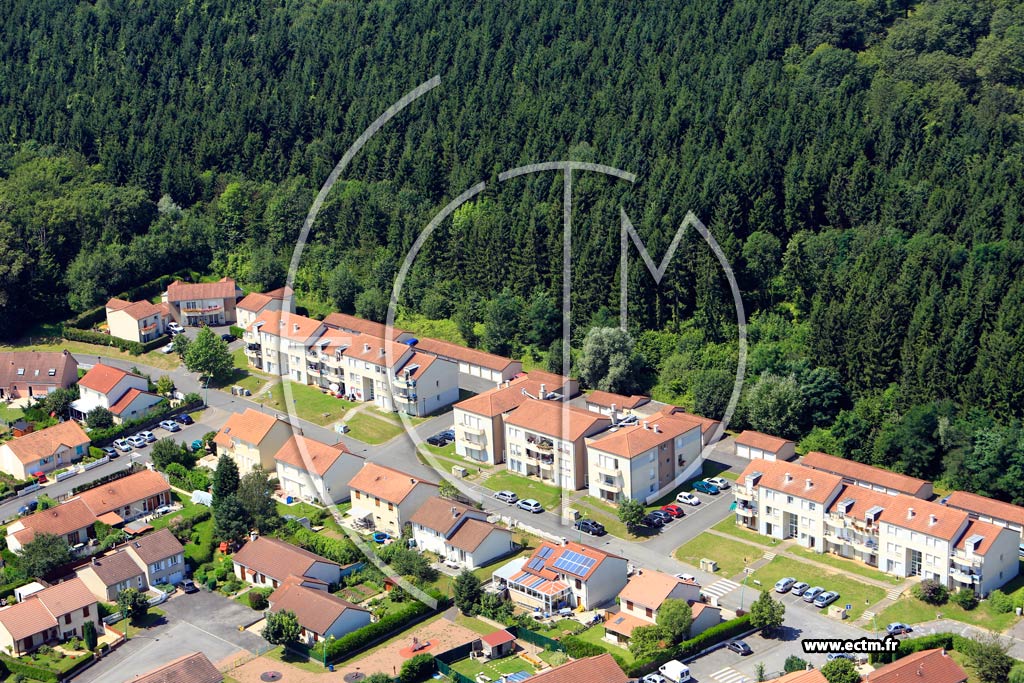 Photo arienne de Maizires-ls-Metz (Maisons Blanches)
