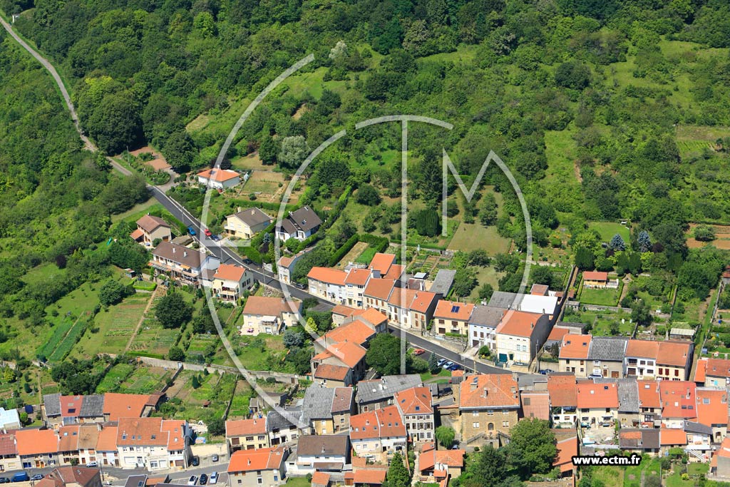 Photo arienne de Marange-Silvange