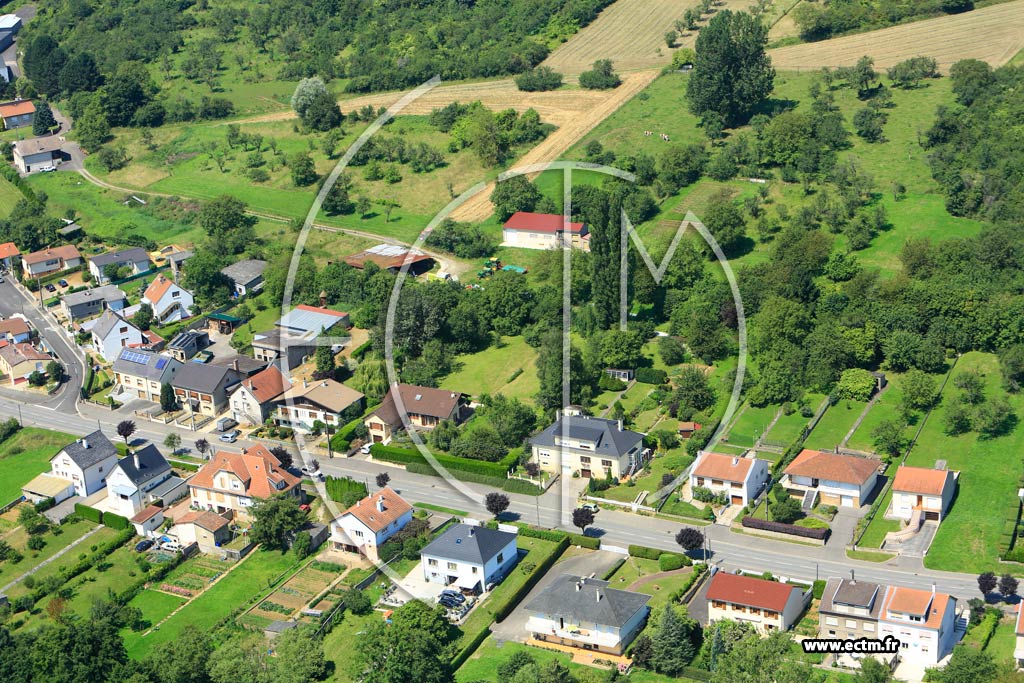 Photo arienne de Marange-Silvange