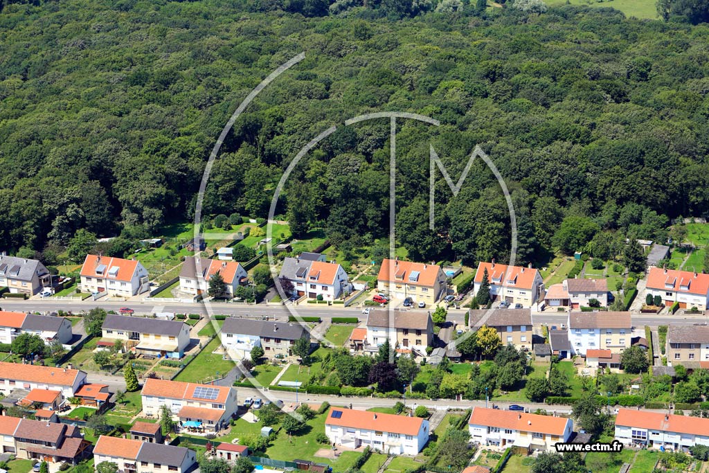 Photo arienne de Marange-Silvange (La Marjotte)