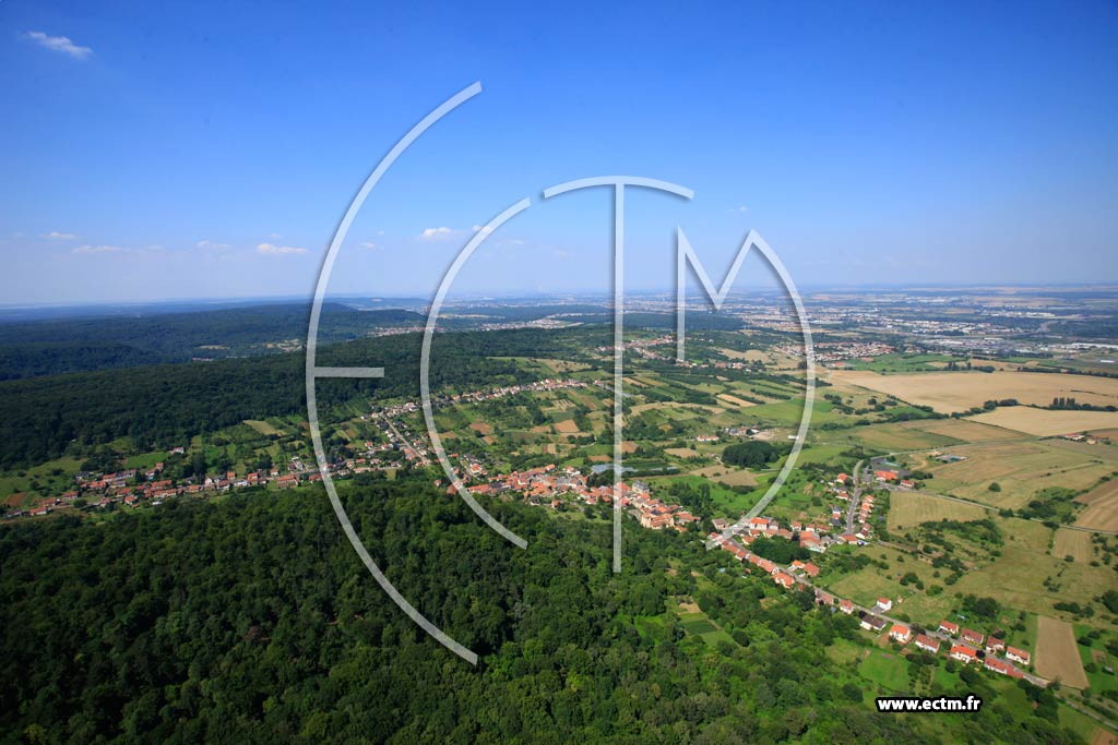 Photo arienne de Norroy-le-Veneur