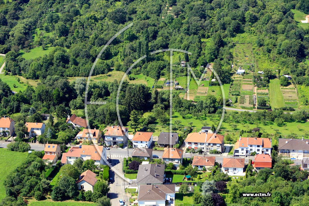 Photo arienne de Plappeville