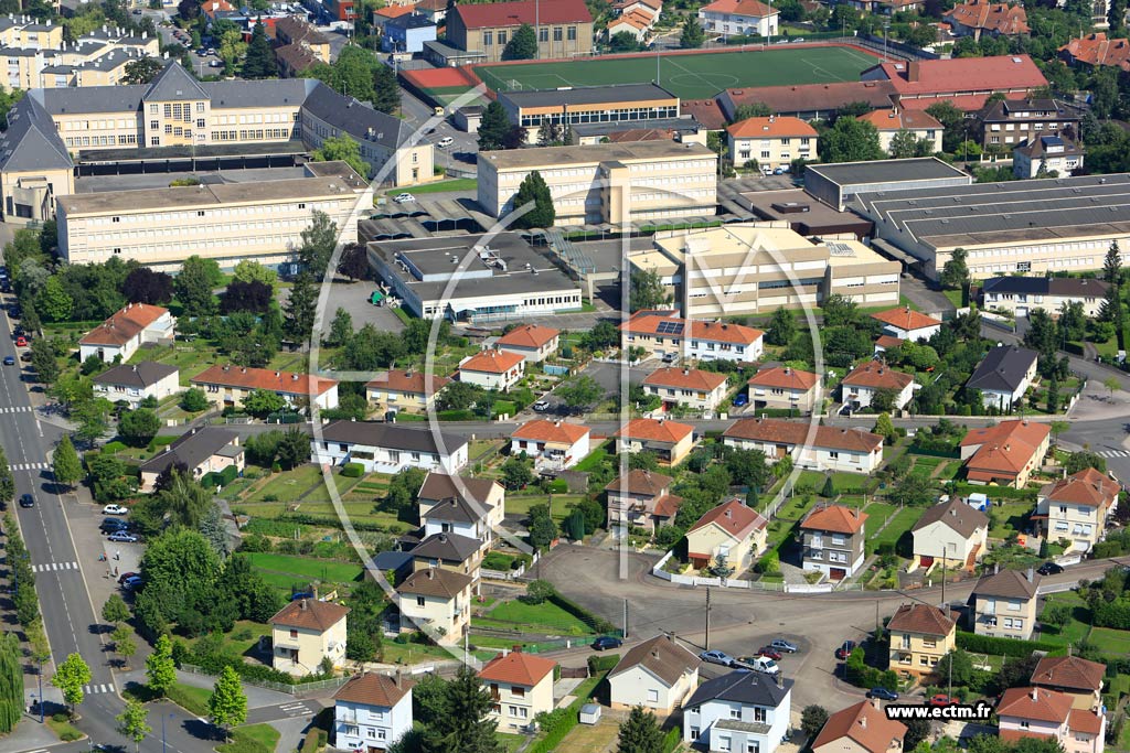 Photo arienne de Rombas