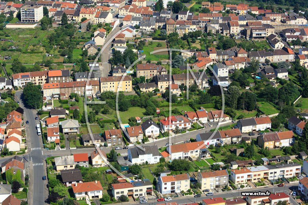 Photo arienne de Rombas