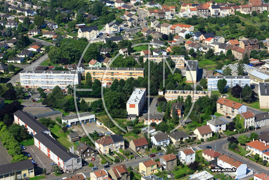 Photo arienne de Rombas