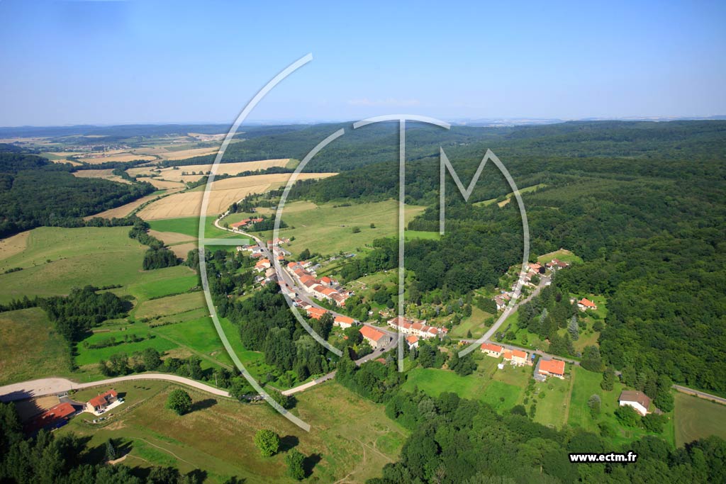 Photo arienne de Saint-Hubert