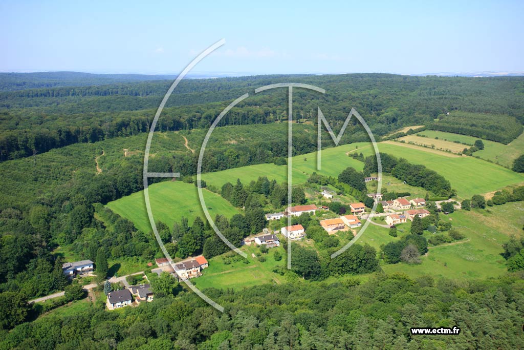 Photo arienne de Saint-Hubert (Befey)